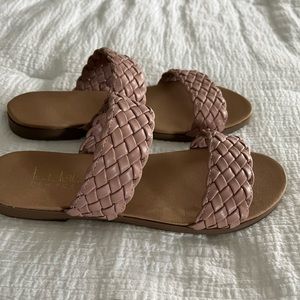 Nicole Miller Braided Sandals size 8 NWOT